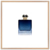 Blue Wooden Framed Poster With Premium Semi-Glossy Paper - Chaos Fragrances