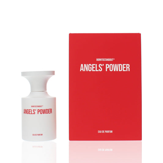 Borntostandout Angel's Powder EDP fragrance bottle