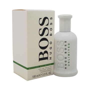 Boss Bottled Unlimited EDT fragrance bottle