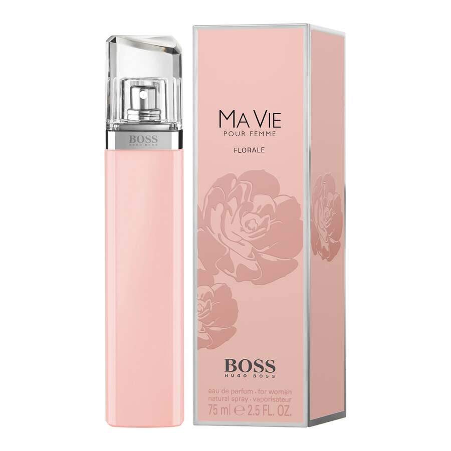 Boss Ma Vie Florale EDP fragrance bottle
