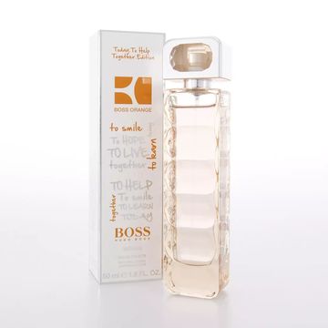 Boss Orange Charity EDT fragrance bottle