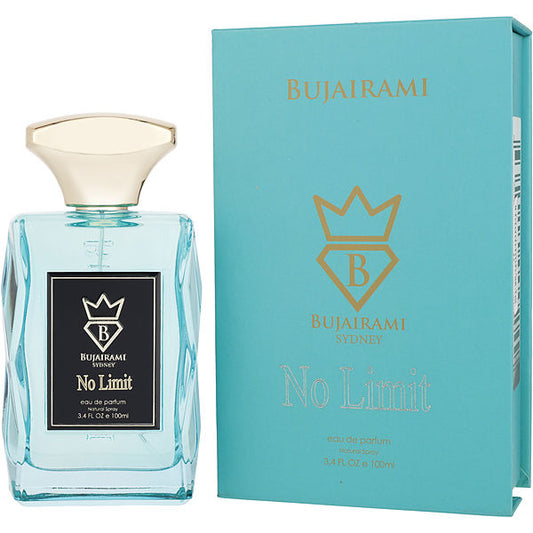 Bujairami No Limit EDP fragrance bottle