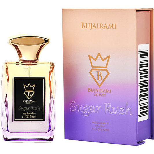 Bujairami Sugar Rush EDP fragrance bottle