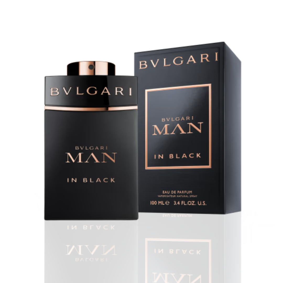 Bvlgari Man In Black EDP fragrance bottle