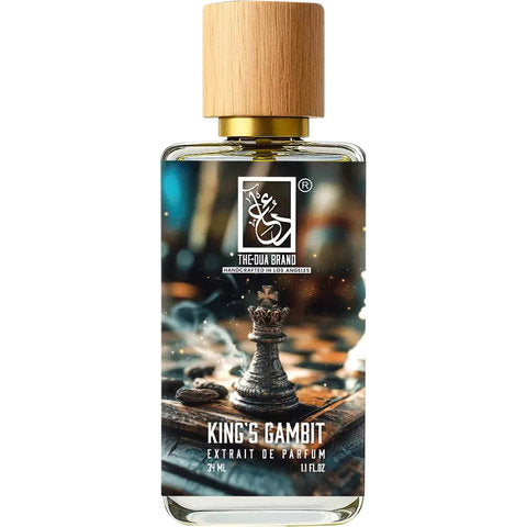 The Dua Brand King's Gambit fragrance bottle