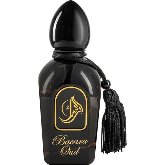 Arabesque Perfumes Bacara Oud fragrance bottle
