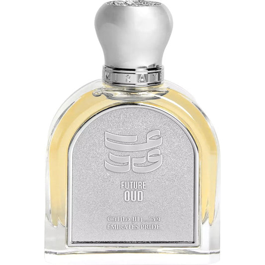 Emirates Pride Future Oud fragrance bottle