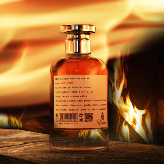 Paris Corner Emir Camp Fire EDP fragrance bottle