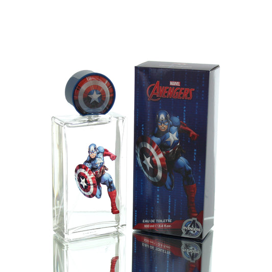 Captain America EDT fragrance bottle