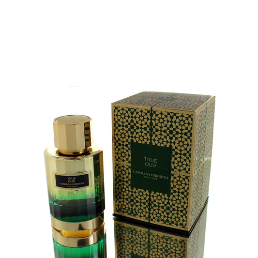 Carolina Herrera True Oud EDP fragrance bottle