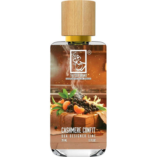 The Dua Brand Cashmere Confit fragrance bottle