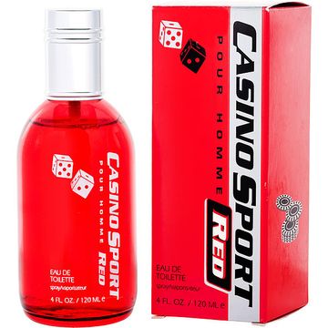 Casino Sport Red EDT fragrance bottle