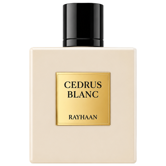 Rayhaan Cedrus Blanc fragrance bottle