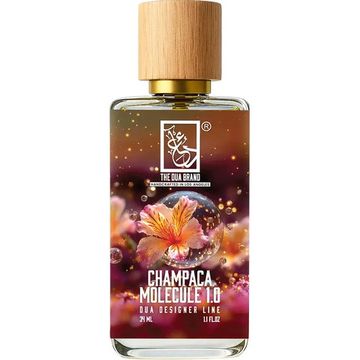 The Dua Brand Champaca Molecule 1.0 fragrance bottle