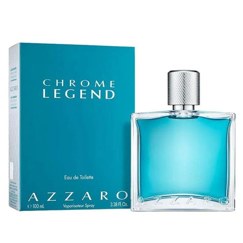 Azzaro Chrome Legend Eau de Toilette 100 ml bottle and box