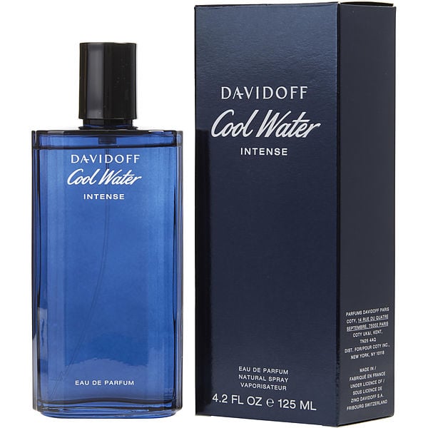 Davidoff Cool Water Intense Eau de Parfum 125 ml bottle and box