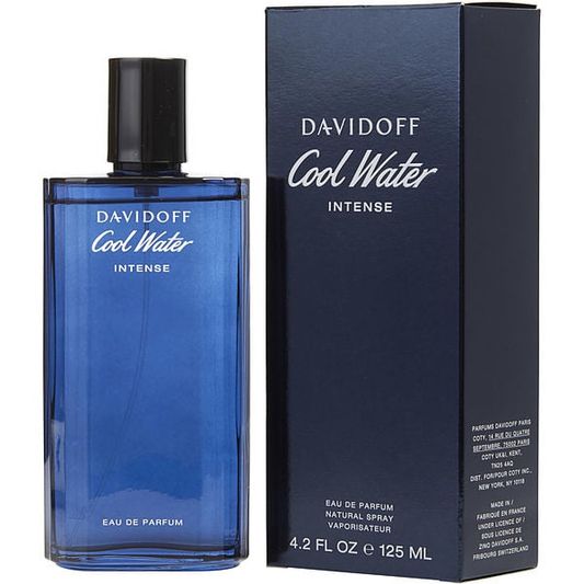 Davidoff Cool Water Intense Eau de Parfum 125 ml bottle and box