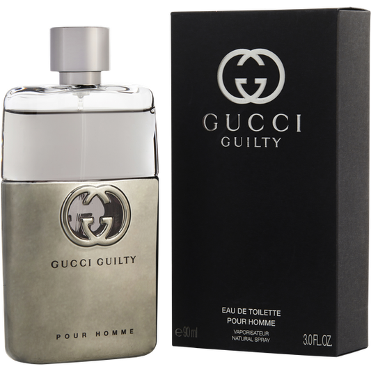 Gucci Guilty Pour Homme Eau de Toilette 90 ml bottle and box