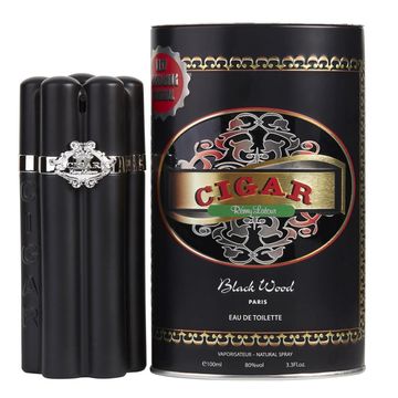 Cigar Black Wood EDT fragrance bottle