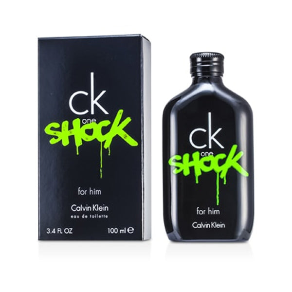 CK One Shock EDT fragrance bottle