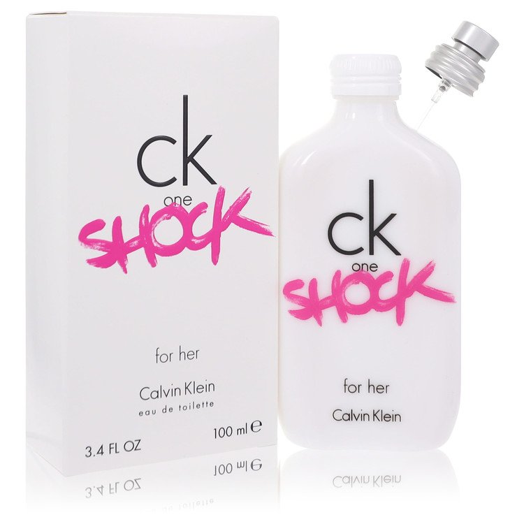 CK One Shock EDT fragrance bottle