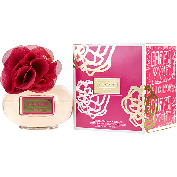 Coach Poppy Freesia Blossom EDP fragrance bottle