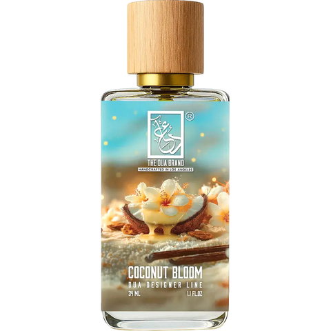 The Dua Brand Coconut Bloom fragrance bottle