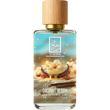 The Dua Brand Coconut Bloom fragrance bottle