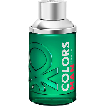 Colors Green EDT fragrance bottle