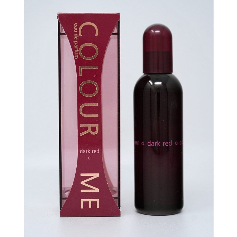 Colour Me Dark Red EDP fragrance bottle