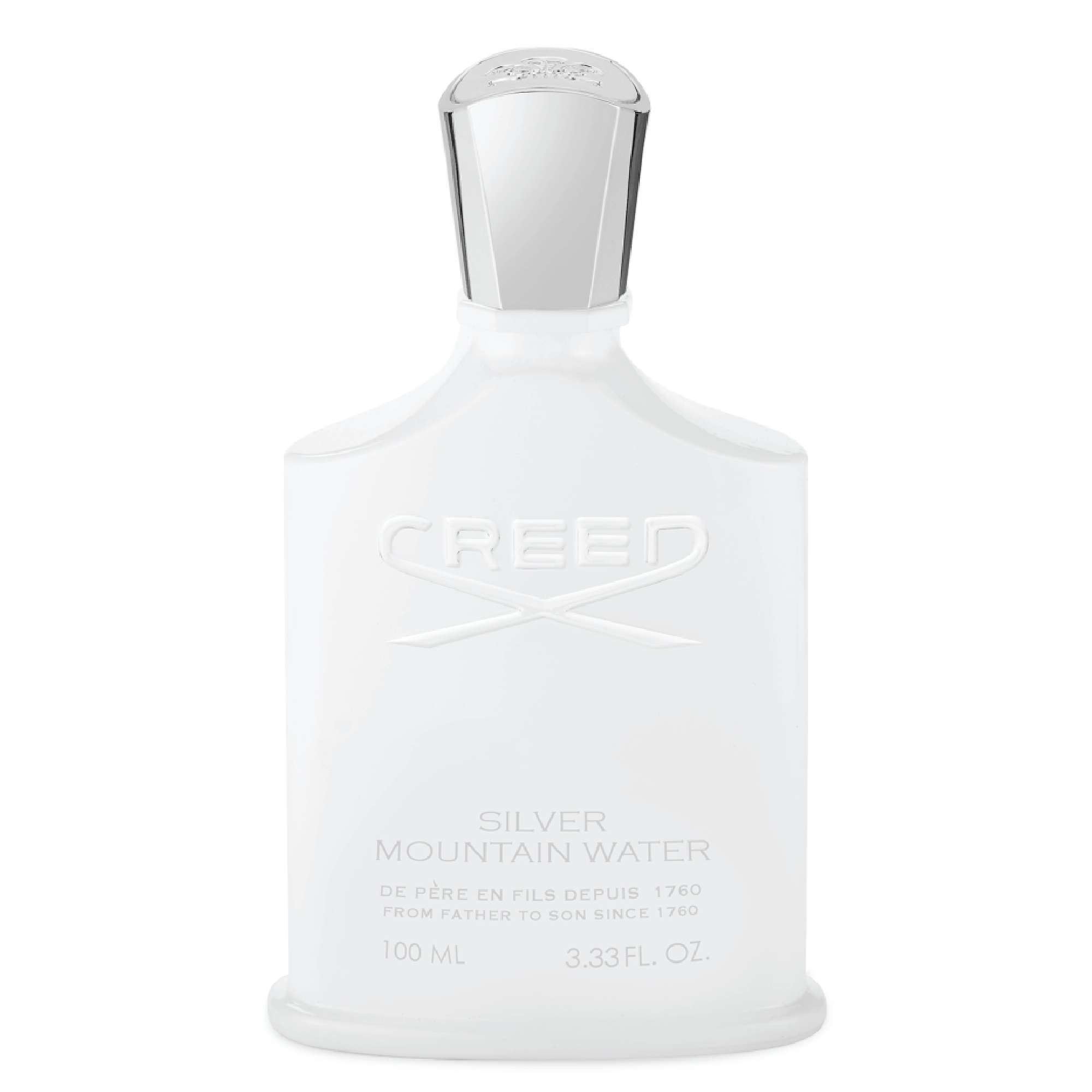 Creed Silver Mountain Water EDP fragrance bottle