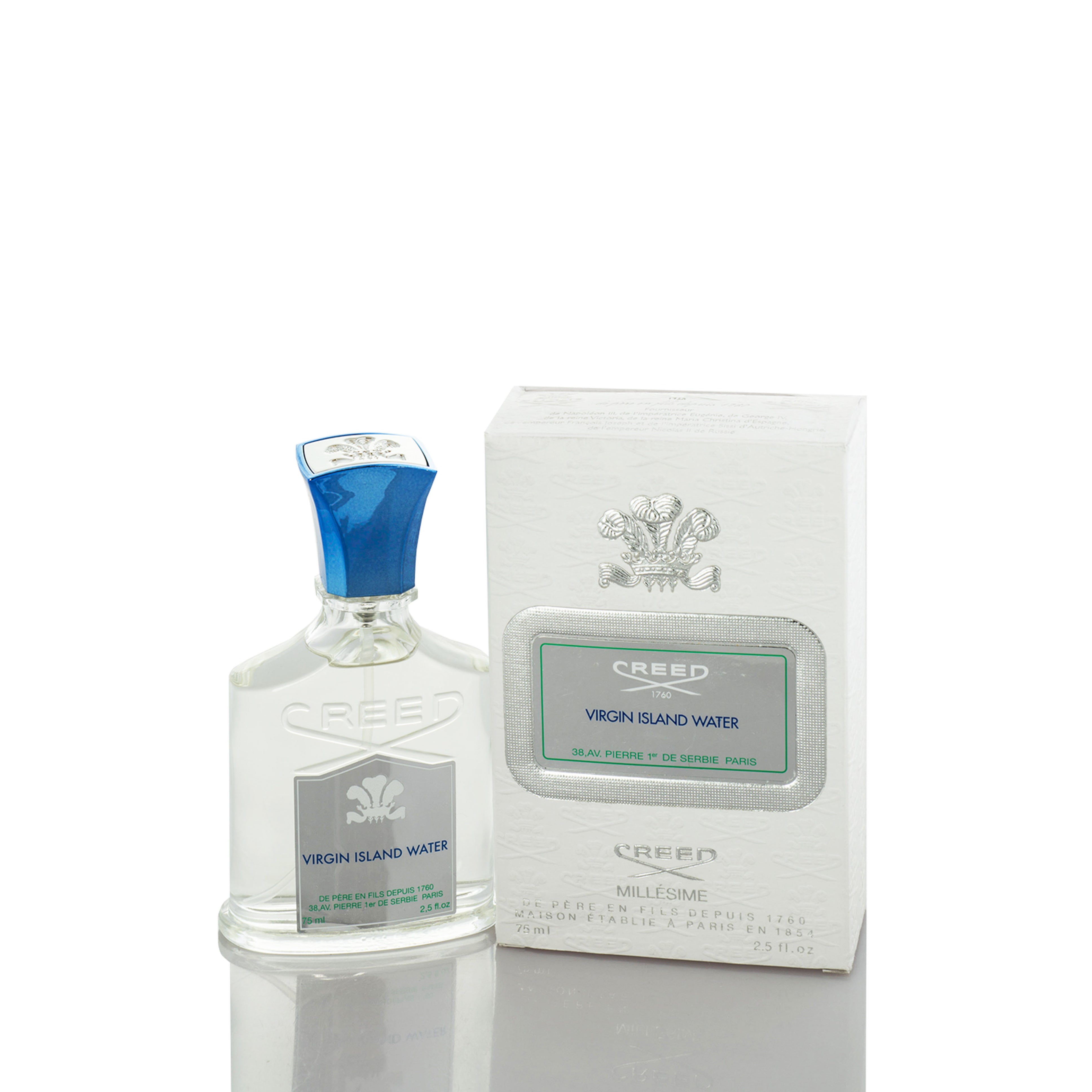 Creed Virgin Island Water EDP fragrance bottle