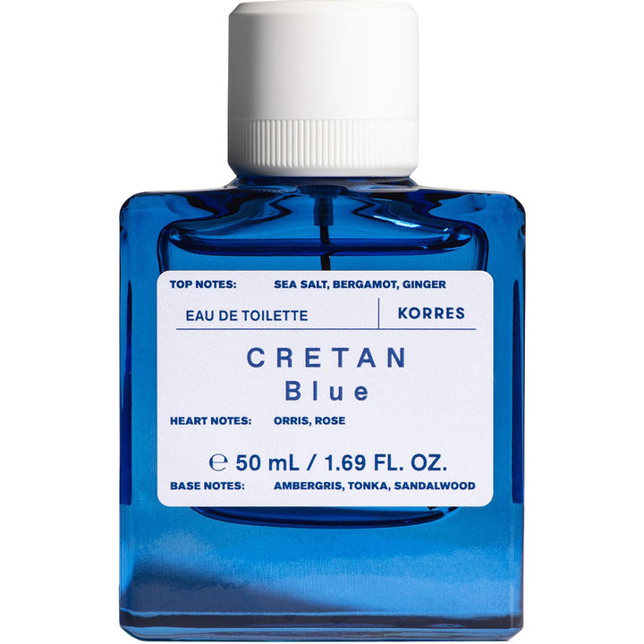 Korres Cretan Blue fragrance bottle