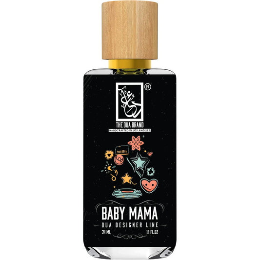 The Dua Brand Baby Mama fragrance bottle