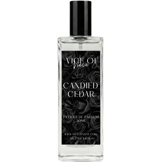 Vice of Vieve Candied Cedar fragrance bottle