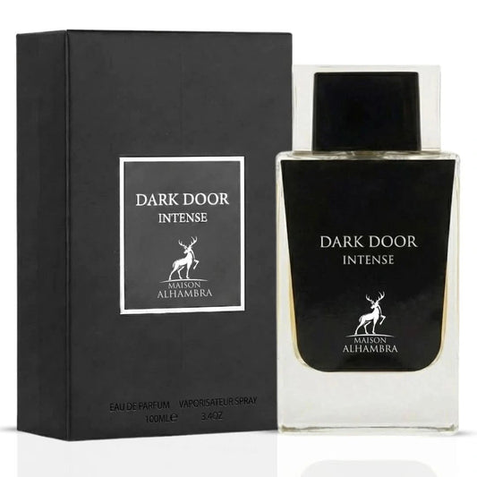 Maison Alhambra Dark Door Intense EDP fragrance bottle