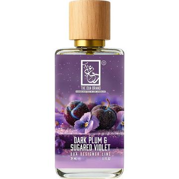 The Dua Brand Dark Plum & Sugared Violet fragrance bottle