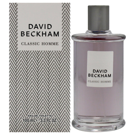 David Beckham Classic Homme EDT fragrance bottle