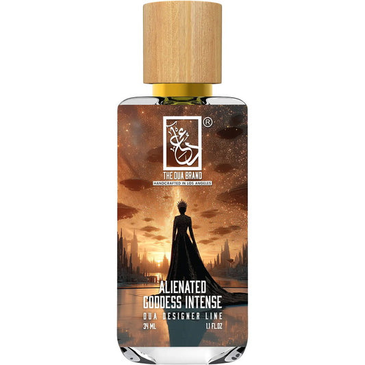 The Dua Brand Alienated Goddess Intense fragrance bottle