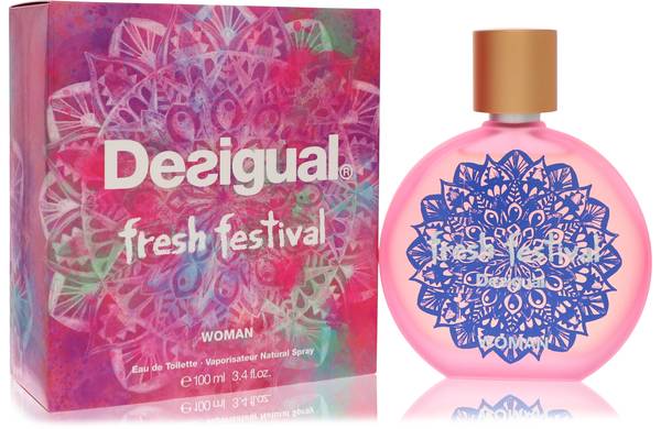 Desigual Fresh Festival EDT fragrance bottle