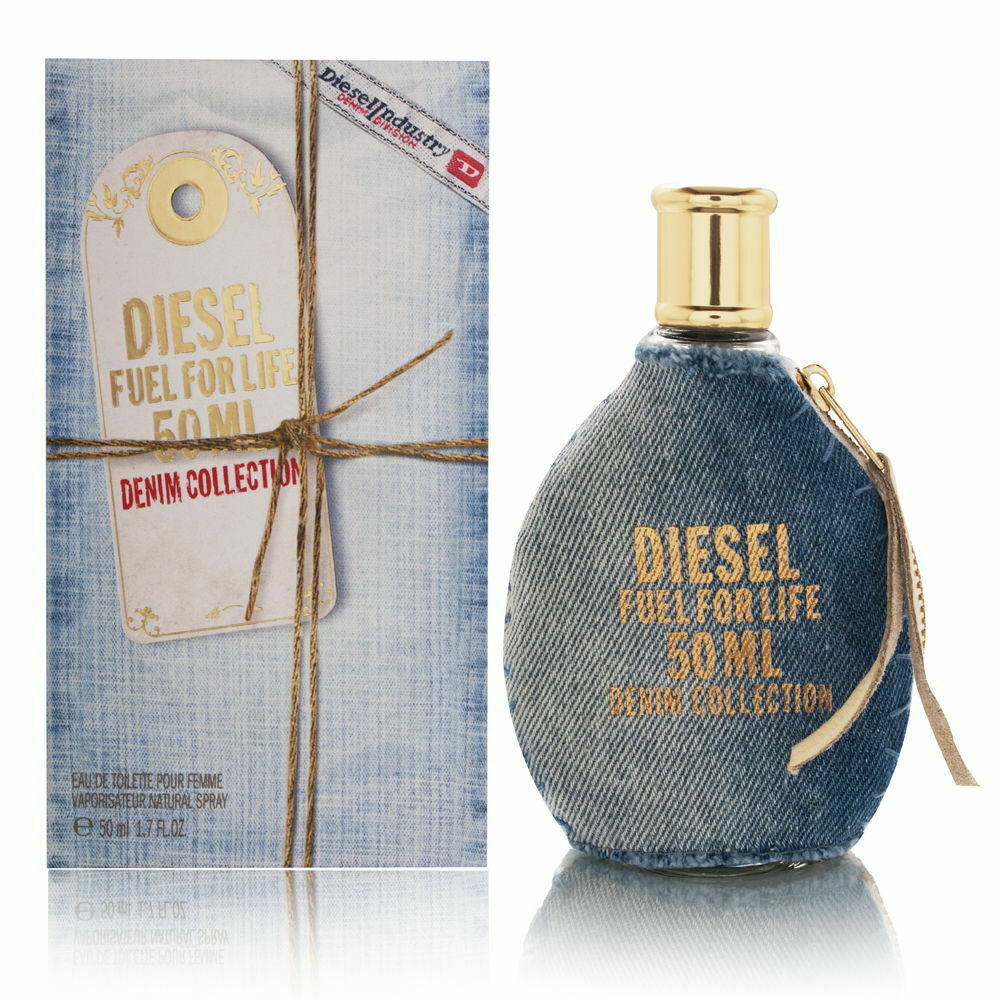 Diesel Fuel For Life Denim EDT fragrance bottle