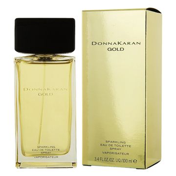 Donna Karan Gold Sparkling EDT fragrance bottle