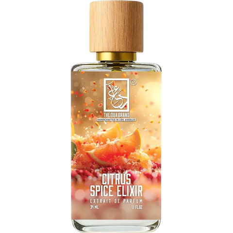 The Dua Brand Citrus Spice Elixir fragrance bottle