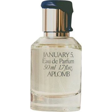 Aplomb, January 5, fragrance bottle