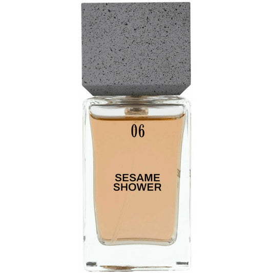 Concreted 06 Sesame Shower fragrance bottle