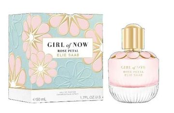 Elie Saab Girl Of Now Rose Petal EDP fragrance bottle