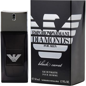 Emporio Armani Diamonds Black Carat EDT fragrance bottle