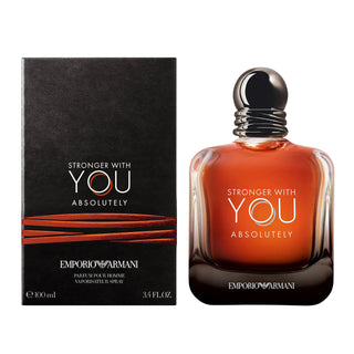 Emporio Armani Stronger With You Absolutely PARFUM fragrance bottle