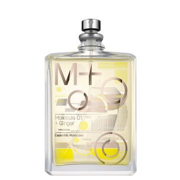 Escentric Molecule 01 + Ginger EDT fragrance bottle