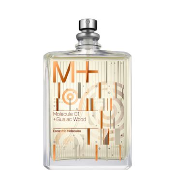 Escentric Molecule 01 + Guaiac Wood EDT fragrance bottle